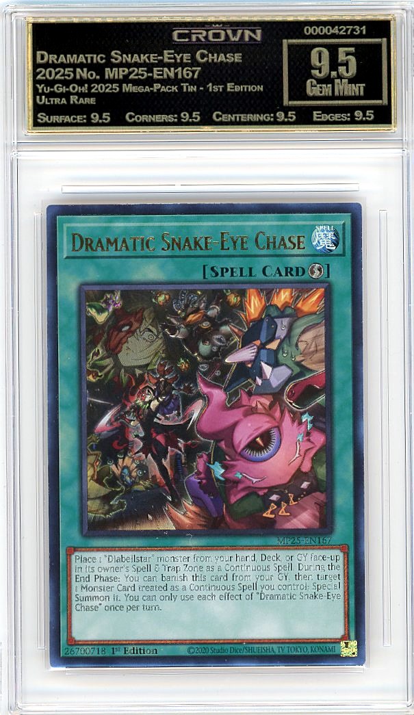 Dramatic Snake-Eye Chase
