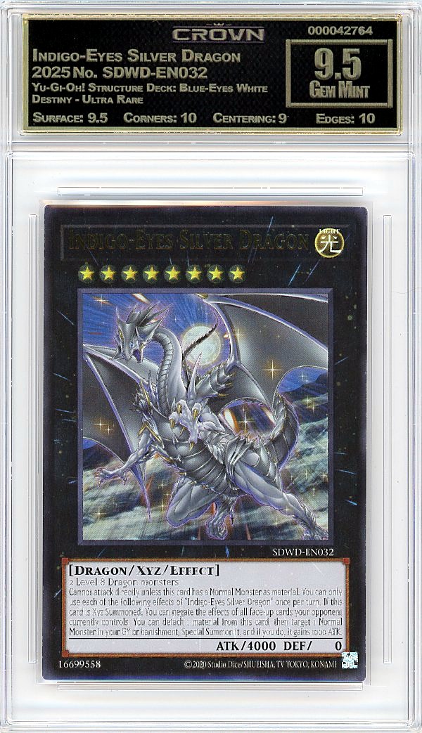 Indigo-Eyes Silver Dragon