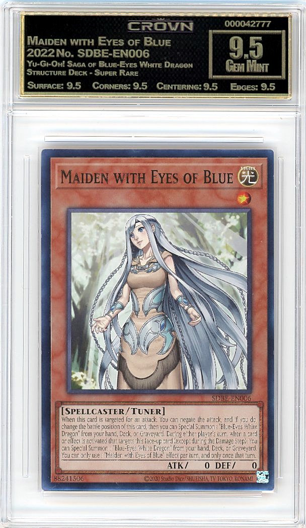 Maiden with Eyes of Blue
