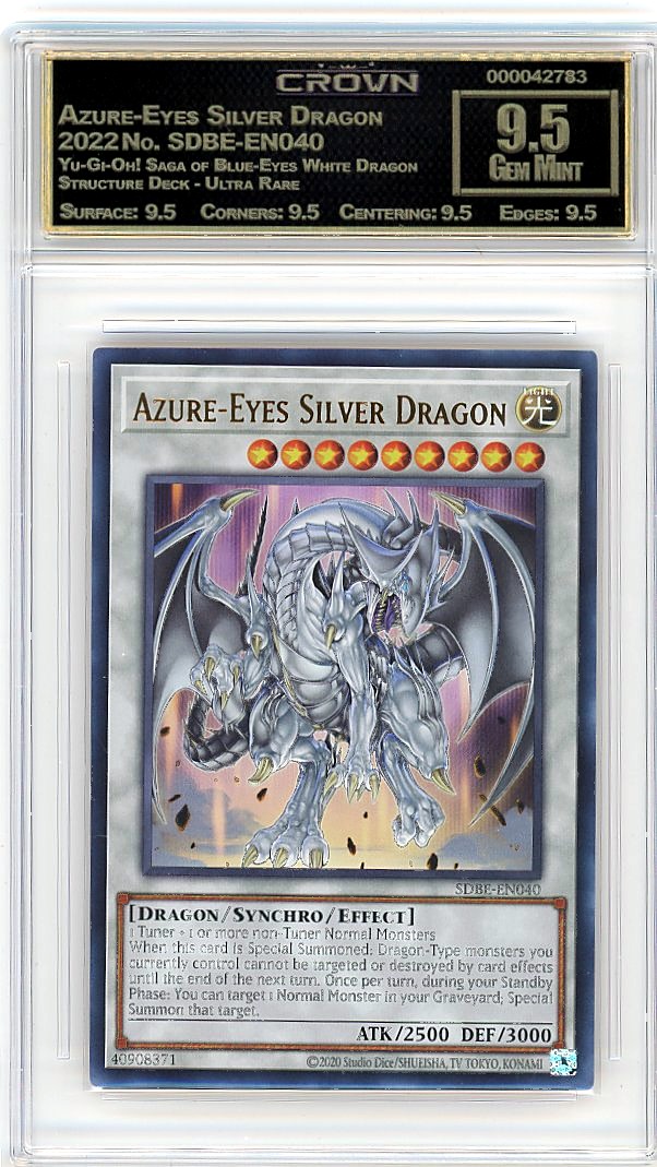 Azure-Eyes Silver Dragon