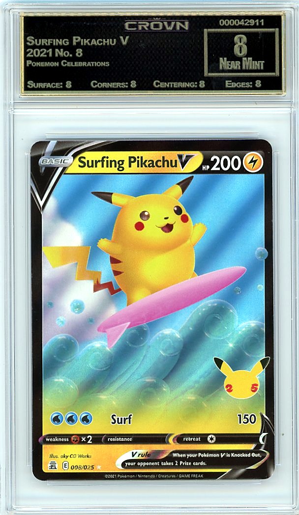 Surfing Pikachu V