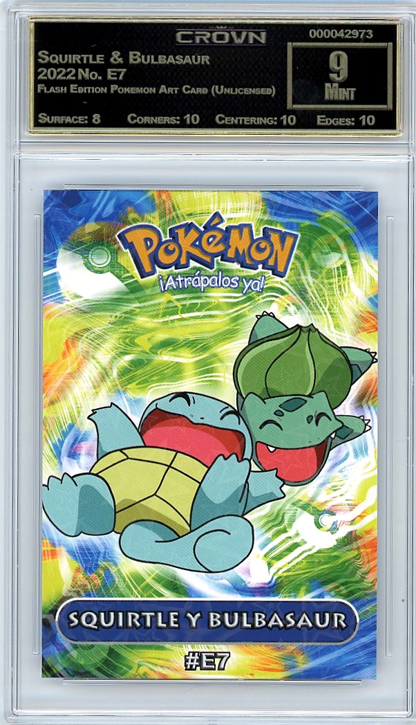 Squirtle & Bulbasaur