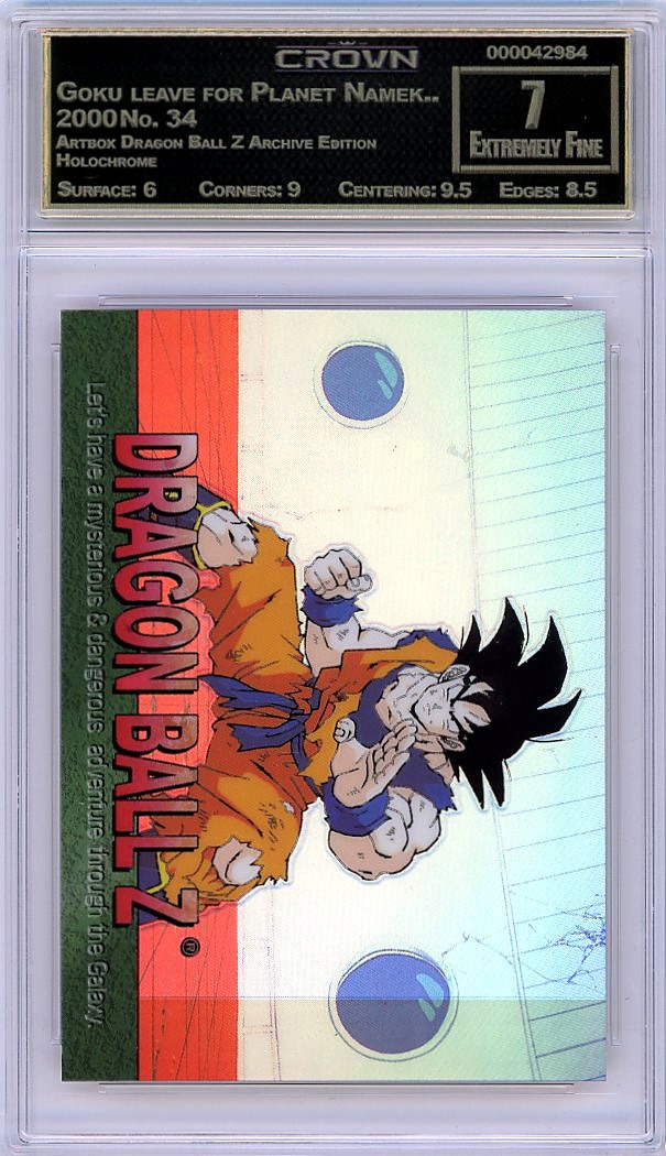 Goku leave for Planet Namek..