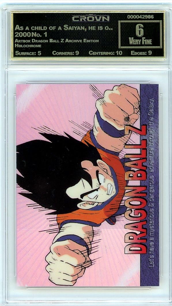 As a child of a Saiyan, he is o..
