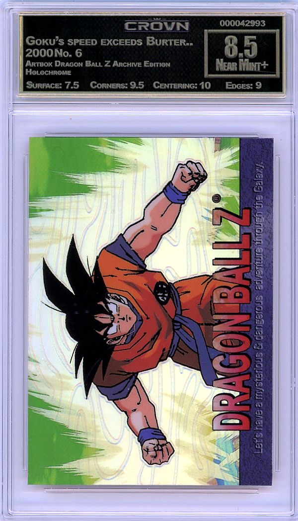 Goku's speed exceeds Burter..