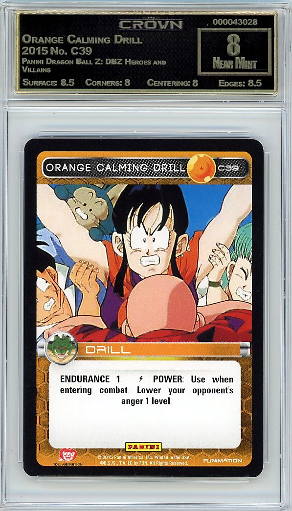 Orange Calming Drill