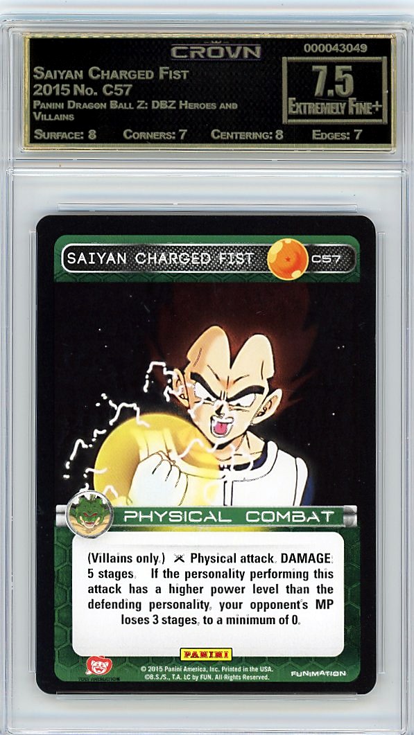 Saiyan Charged Fist