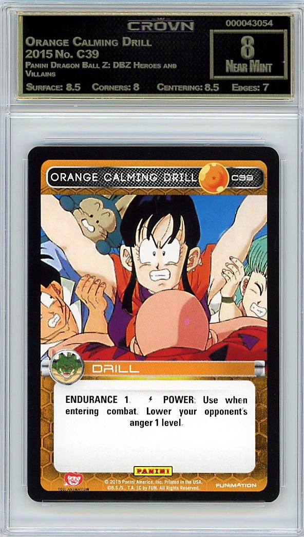 Orange Calming Drill