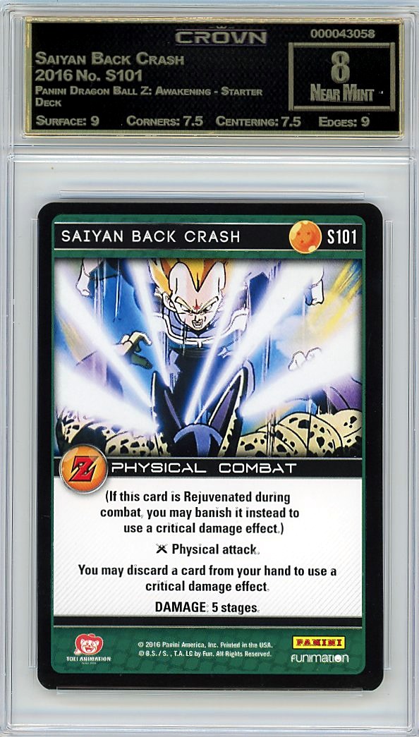 Saiyan Back Crash