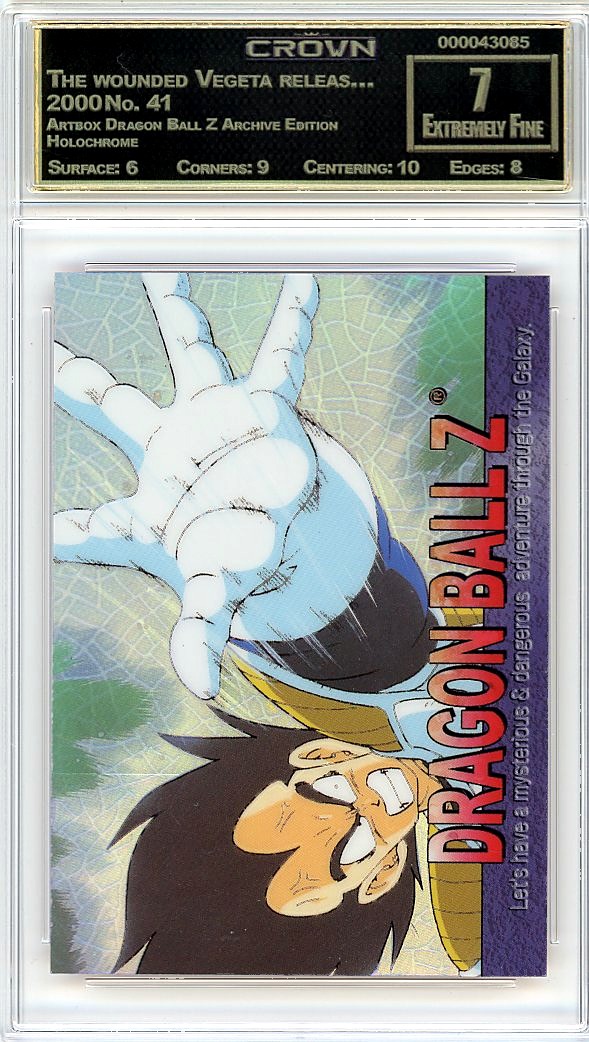 The wounded Vegeta releas…