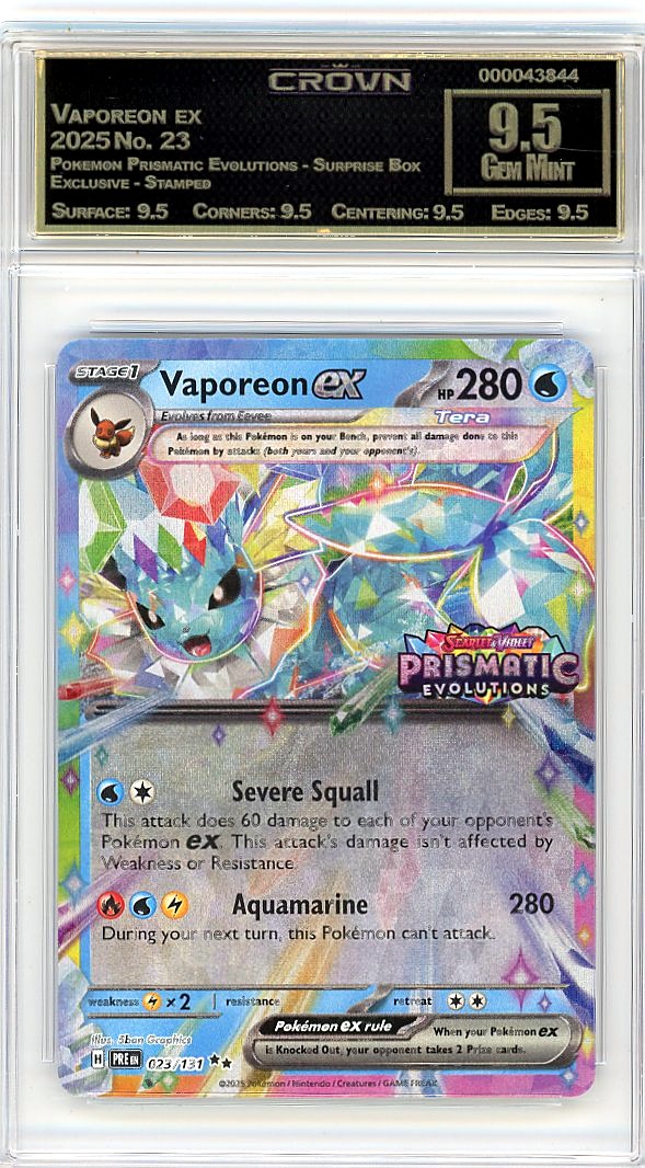 Vaporeon ex