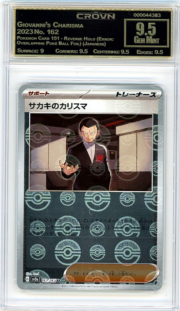 Giovanni's Charisma