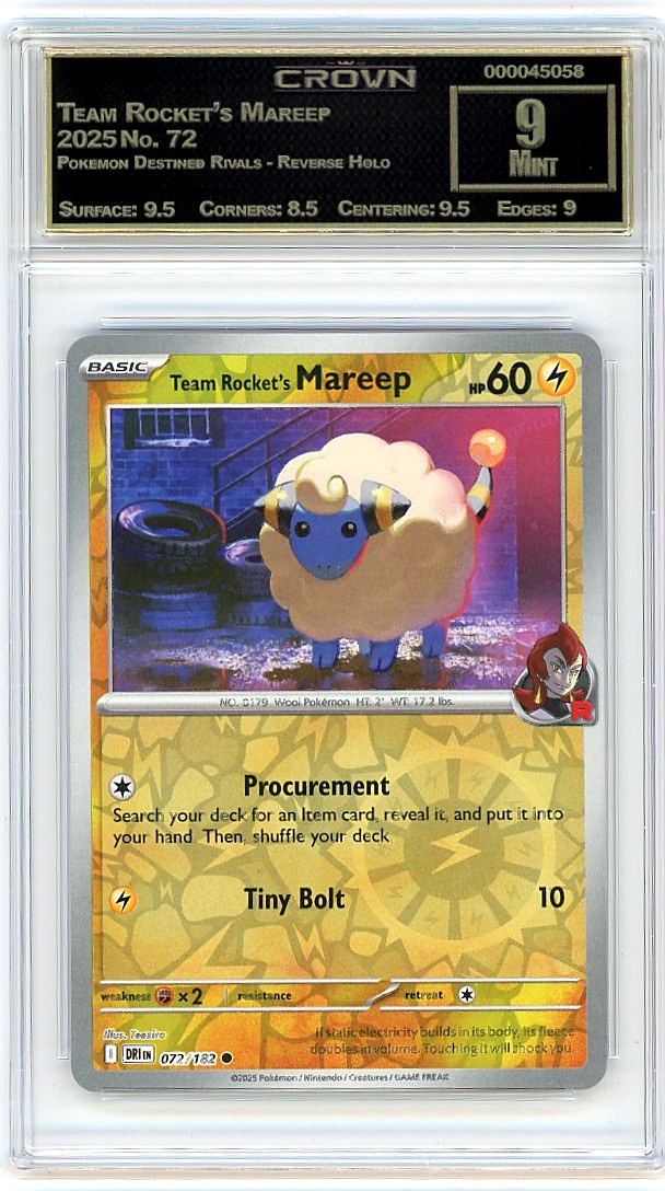 Team Rocket's Mareep
