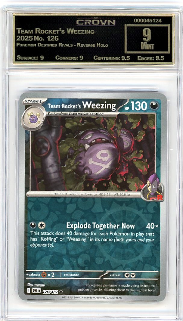 Team Rocket's Weezing
