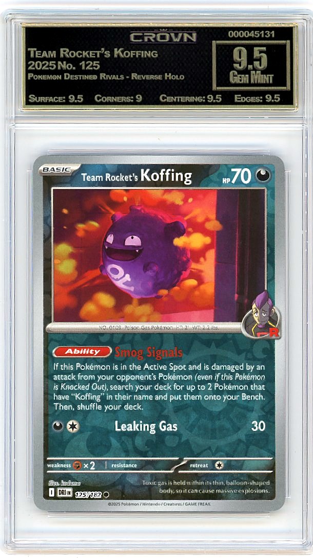 Team Rocket's Koffing
