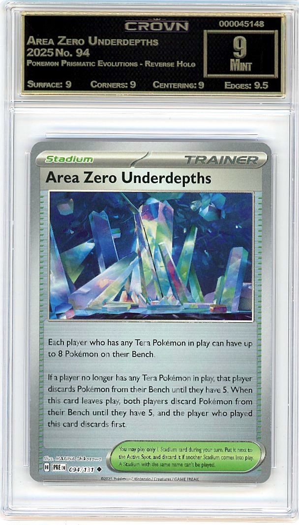 Area Zero Underdepths