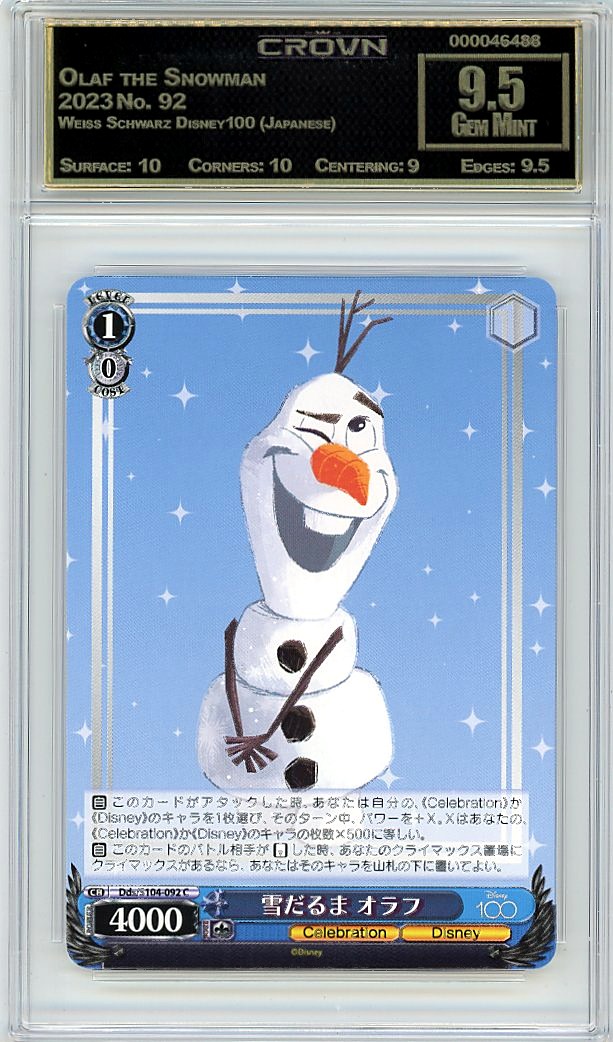 Olaf the Snowman