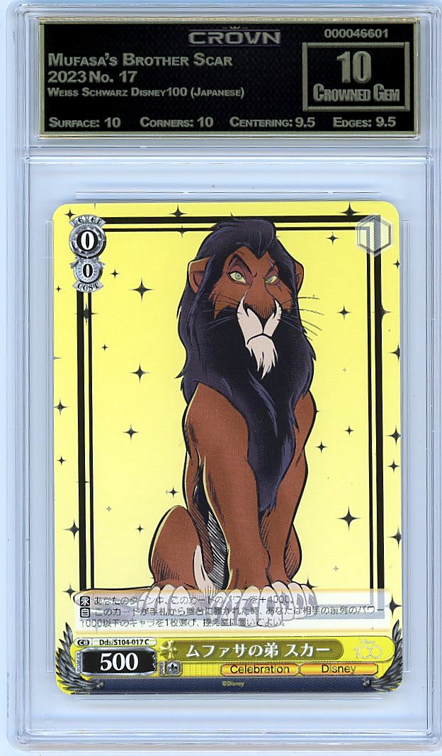 Mufasa's Brother Scar