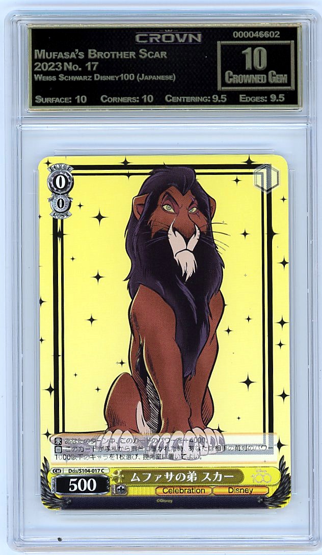 Mufasa's Brother Scar