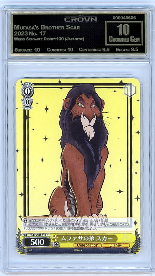 Mufasa's Brother Scar