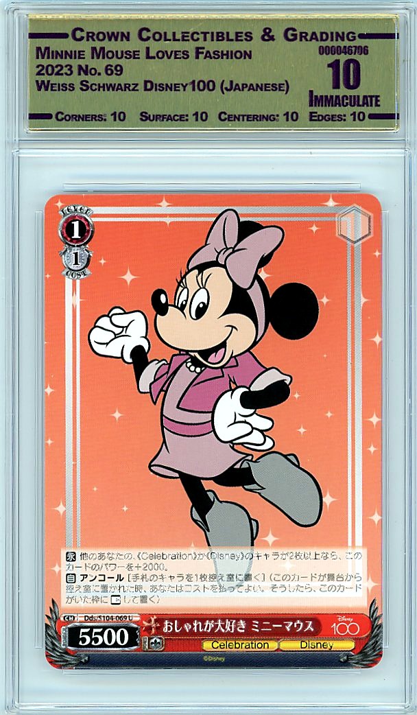 Minnie Mouse Loves Fashion