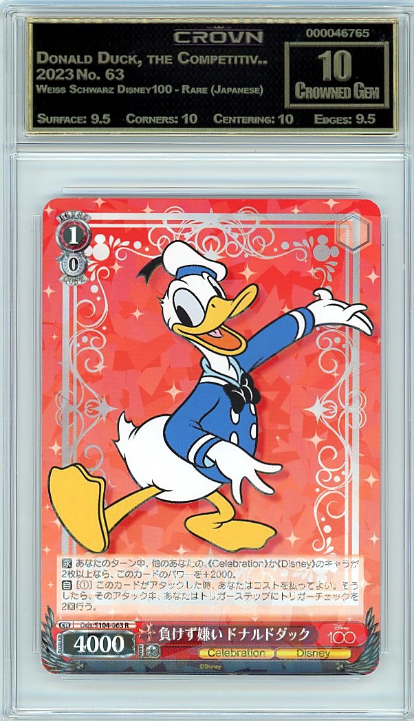 Donald Duck, the Competitiv..