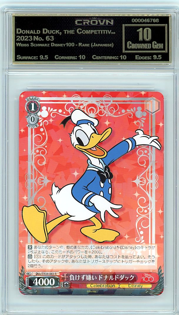 Donald Duck, the Competitiv..