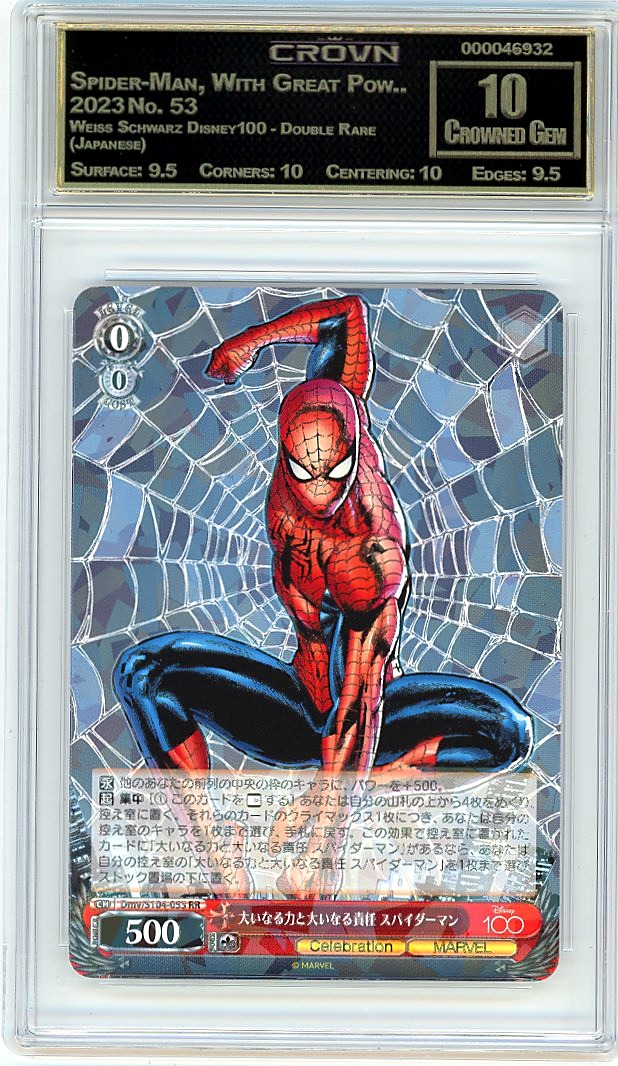 Spider-Man, With Great Pow..