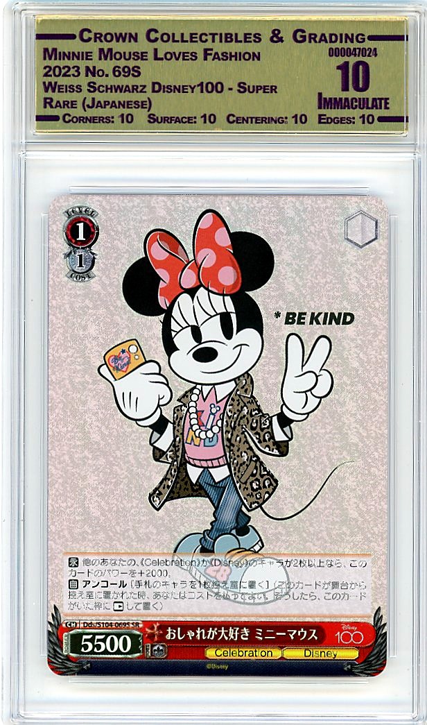 Minnie Mouse Loves Fashion