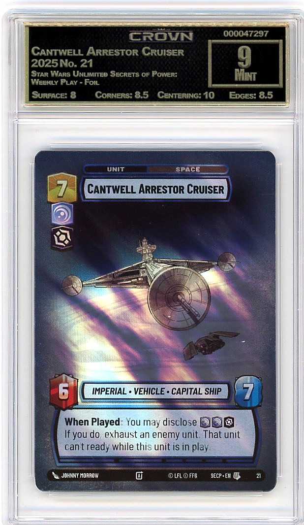 Cantwell Arrestor Cruiser