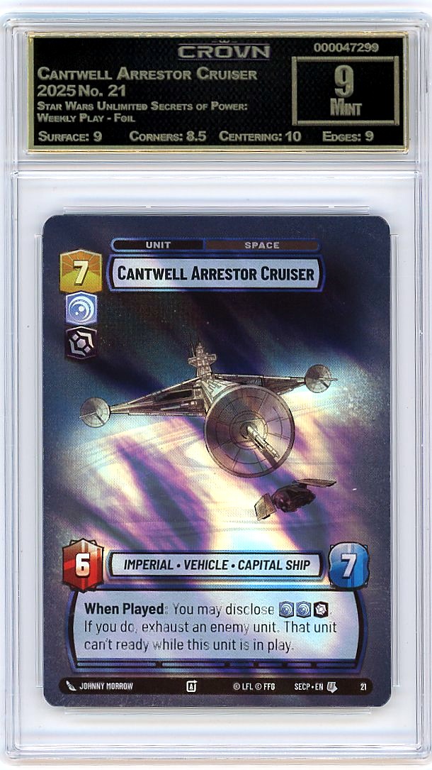 Cantwell Arrestor Cruiser