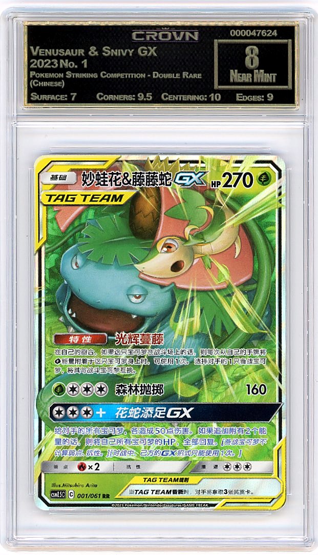 Venusaur & Snivy GX