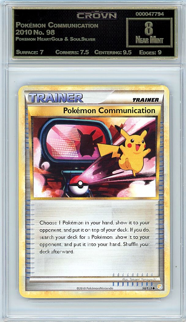 Pokémon Communication