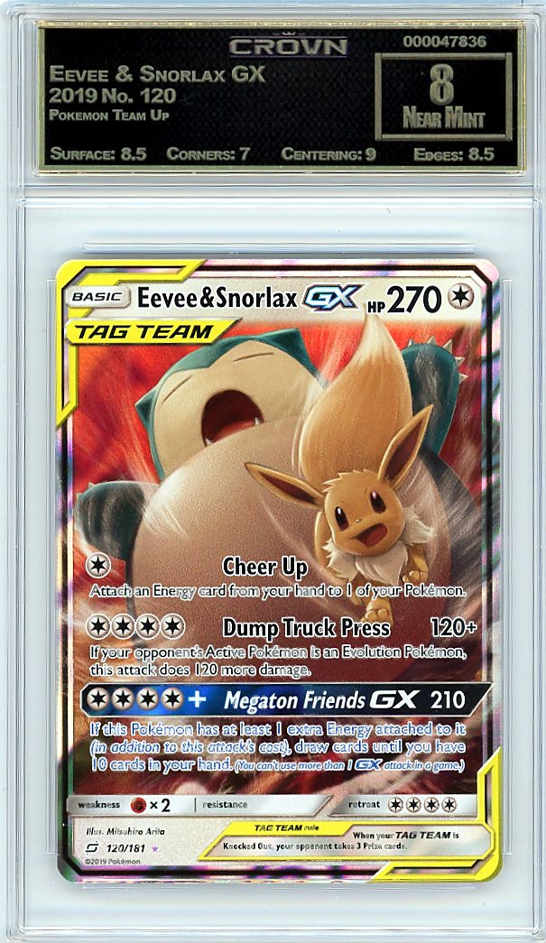 Eevee & Snorlax GX