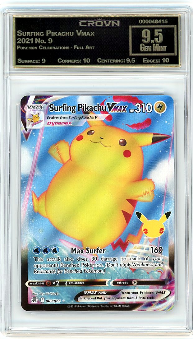 Surfing Pikachu Vmax