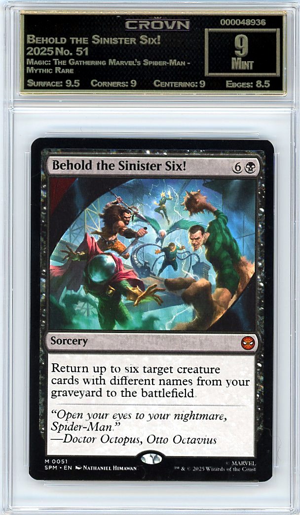 Behold the Sinister Six!
