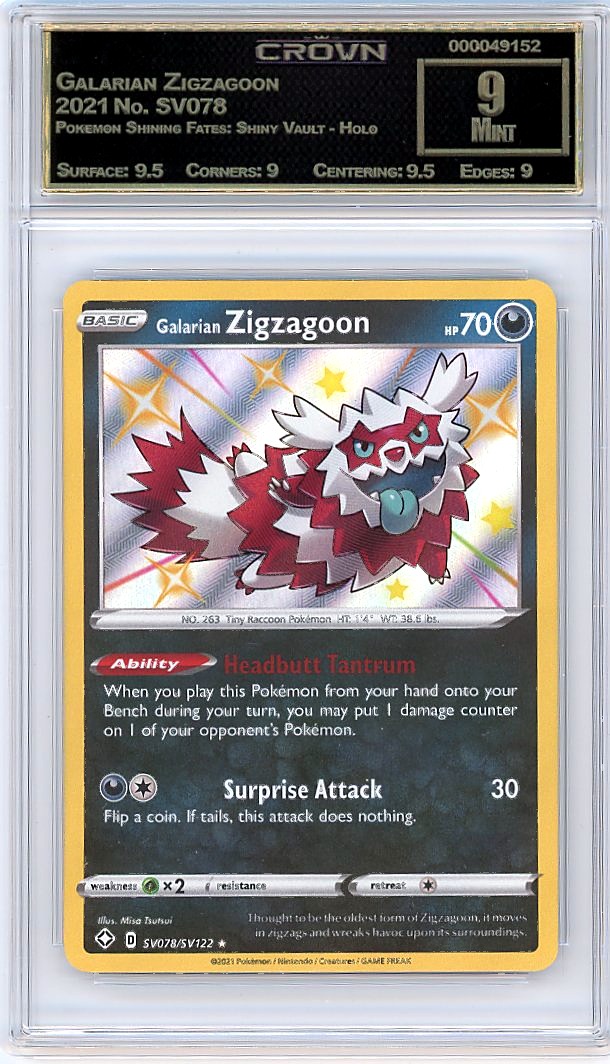 Galarian Zigzagoon