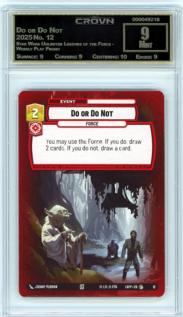 Do or Do Not