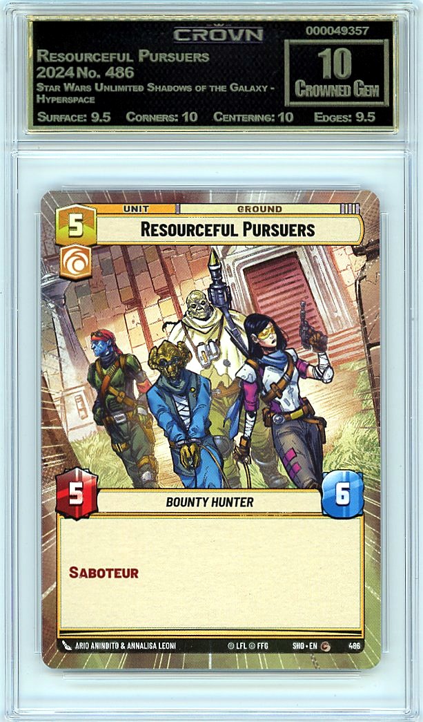 Resourceful Pursuers