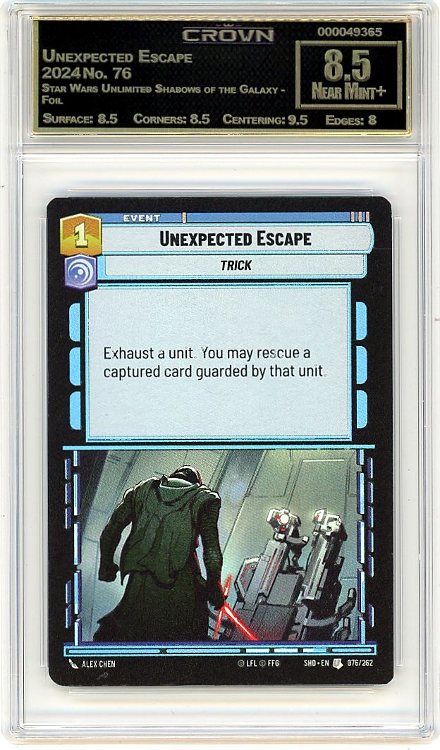 Unexpected Escape
