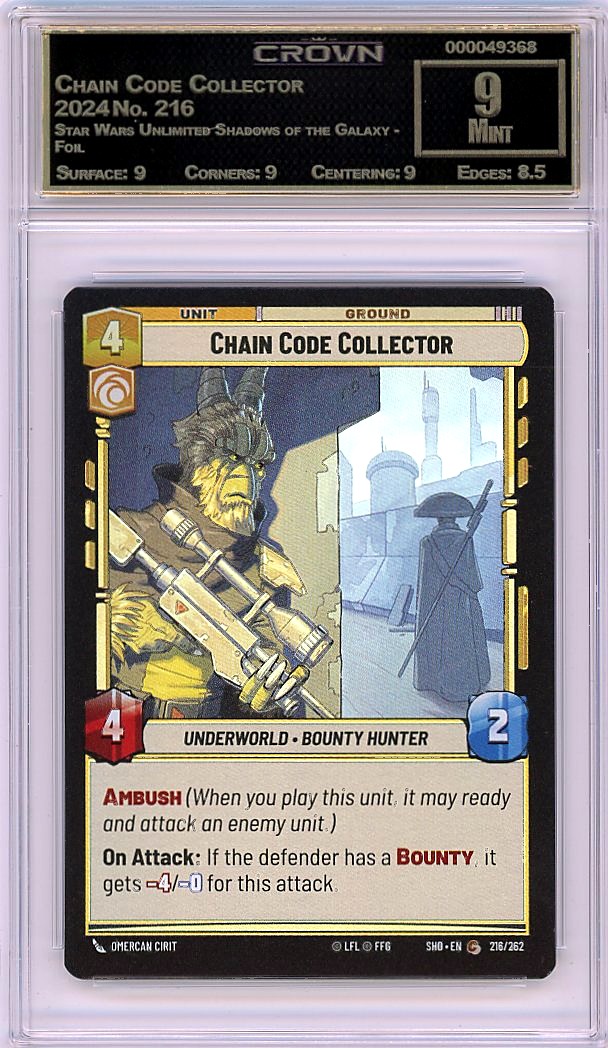Chain Code Collector