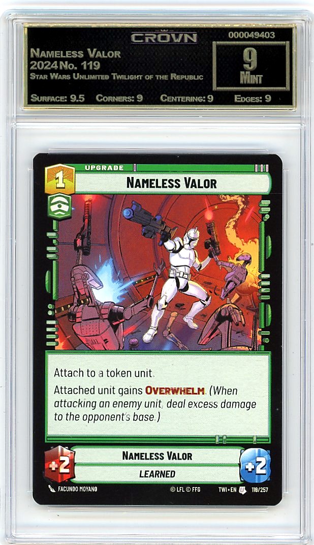 Nameless Valor