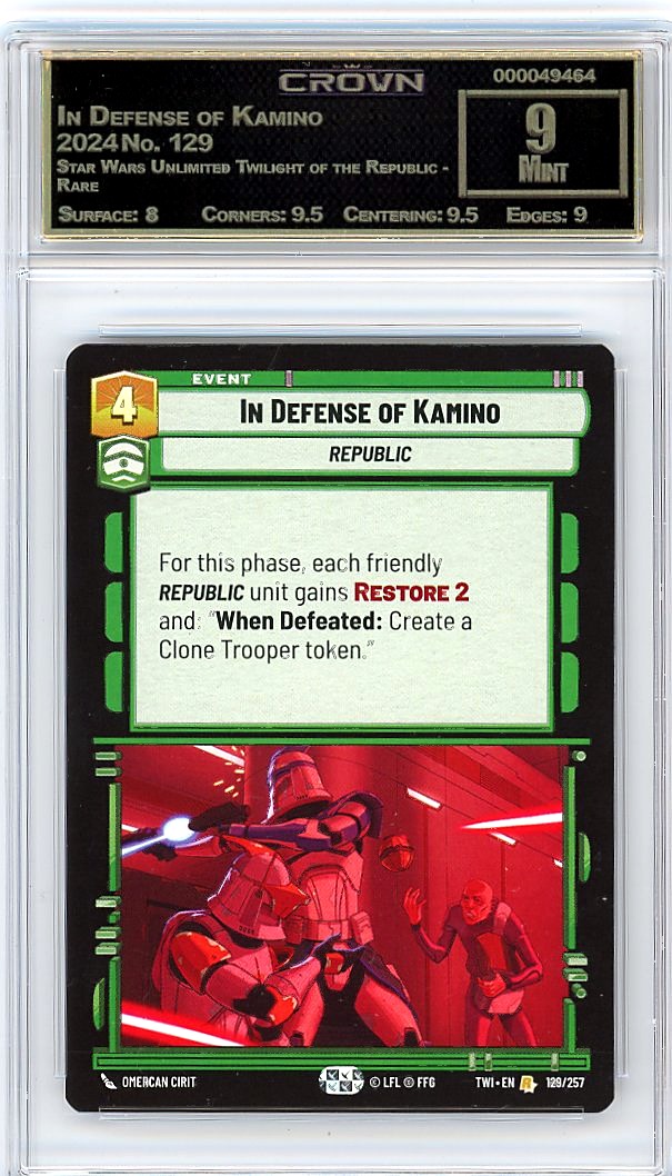 In Defense of Kamino