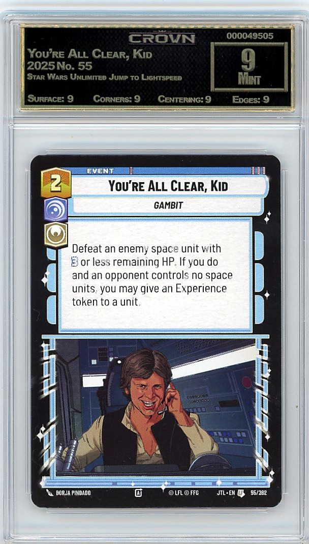 You're All Clear, Kid