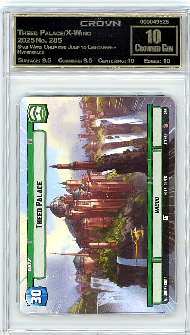 Theed Palace/X-Wing