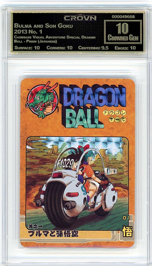 Bulma and Son Goku