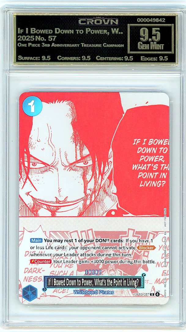 If I Bowed Down to Power, W..