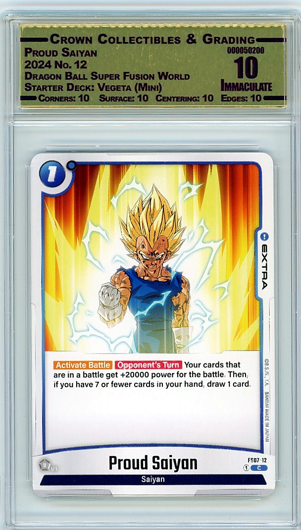 Proud Saiyan