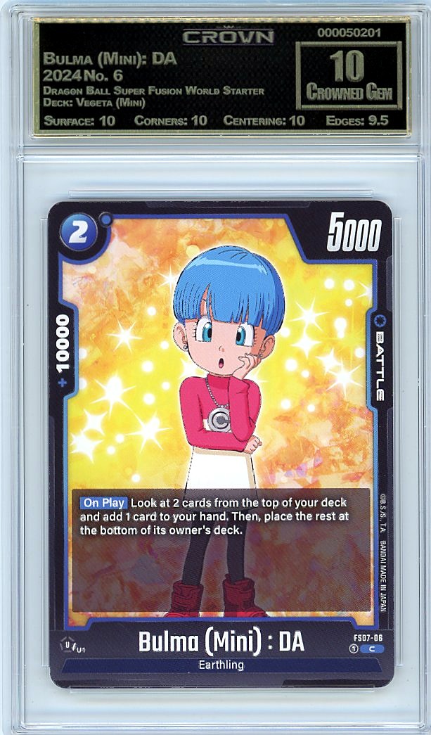 Bulma (Mini): DA