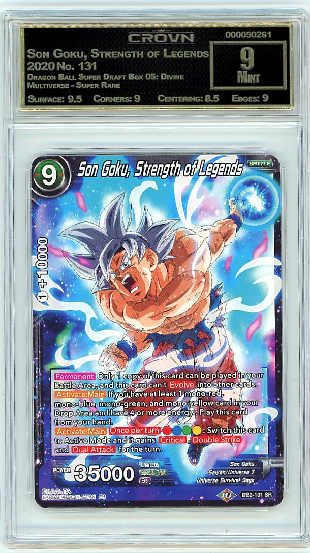 Son Goku, Strength of Legends